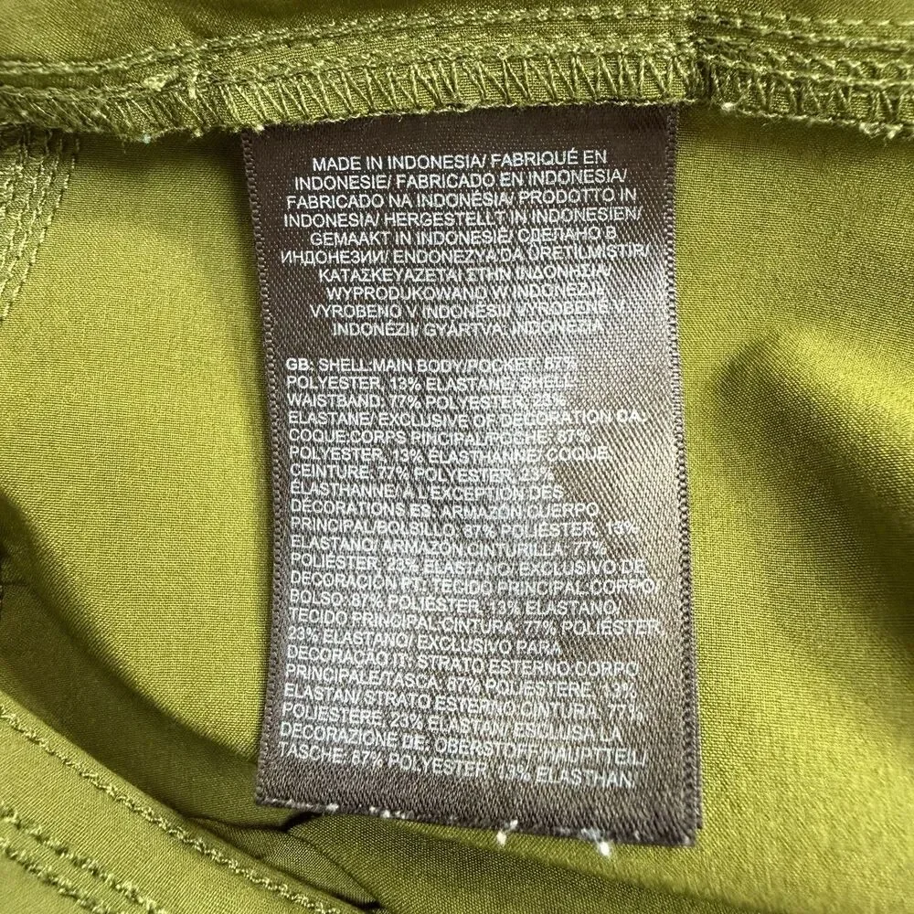 The North Face Forest Olive Green Never Stop Wearing Hiking Pant Size Small